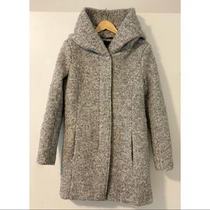 Hudson’s Bay ONLY Hooded Grey Jacket Manteau Coat